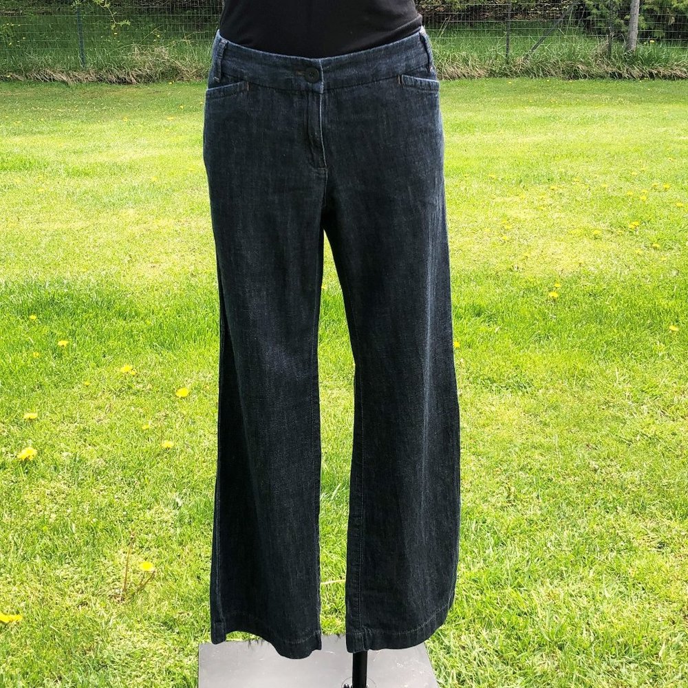 Loft Wide Leg  Denim Pant